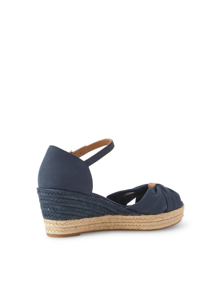 rinascente Tommy Hilfiger Basic open toe mid wedge espadrillas