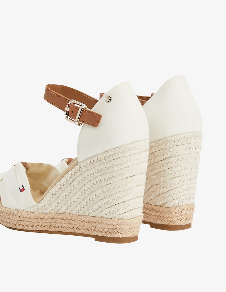rinascente Tommy Hilfiger Basic open toe high wedge espadrillas