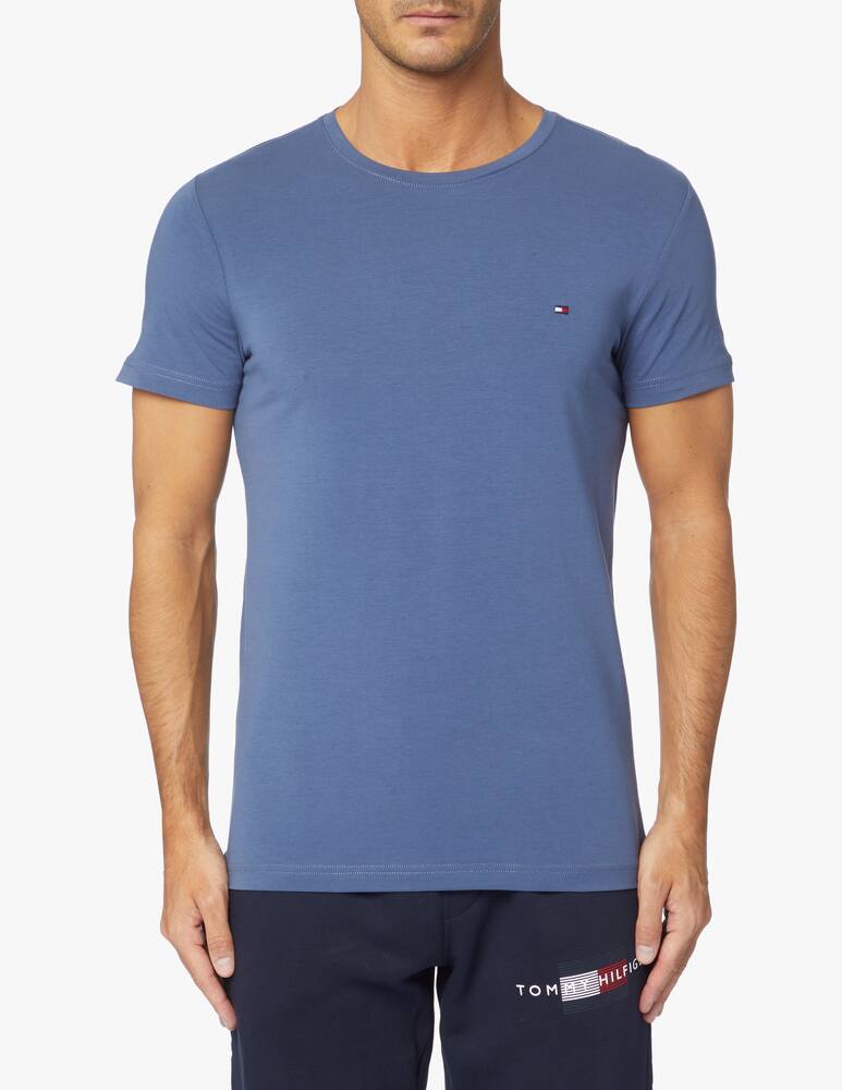Tommy Hilfiger Mini logo slim fit t-shirt - picture 4 Tommy Hilfiger Mini logo slim fit t-shirt - picture 4