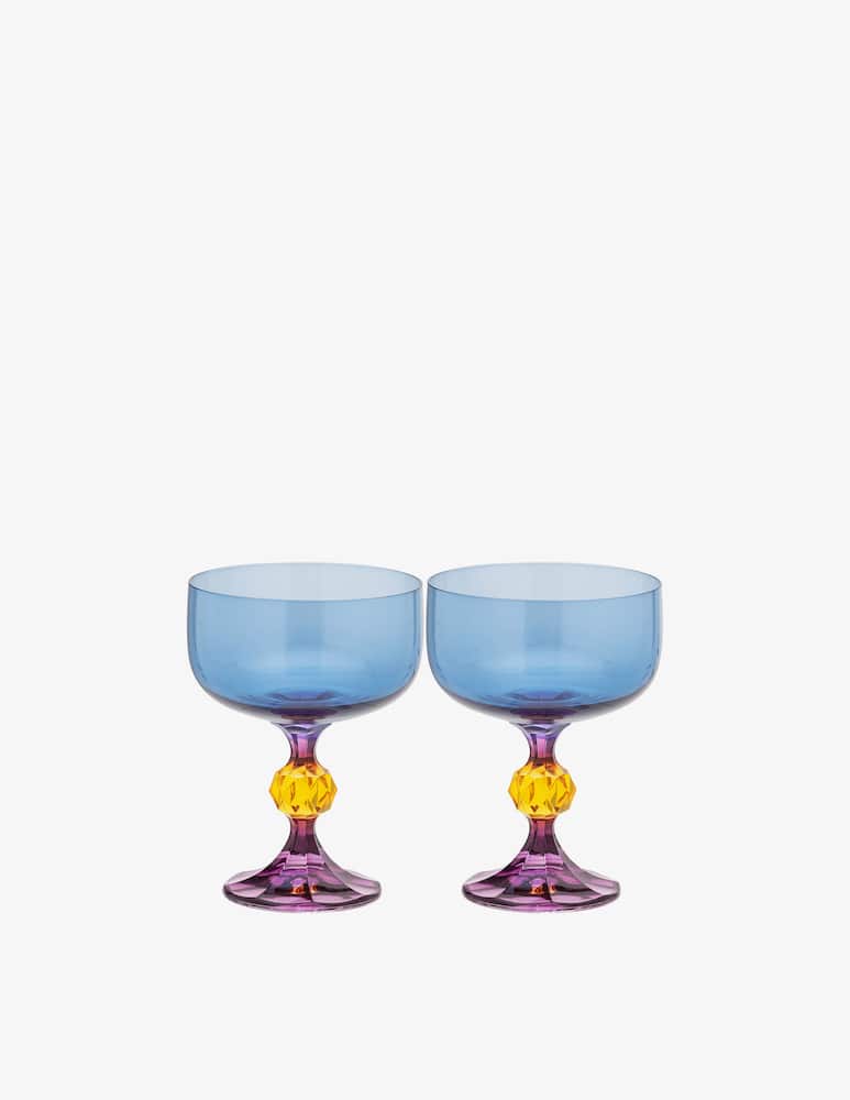 rinascente Anna+Nina Set 2 Bicchieri da Cocktail Bliss