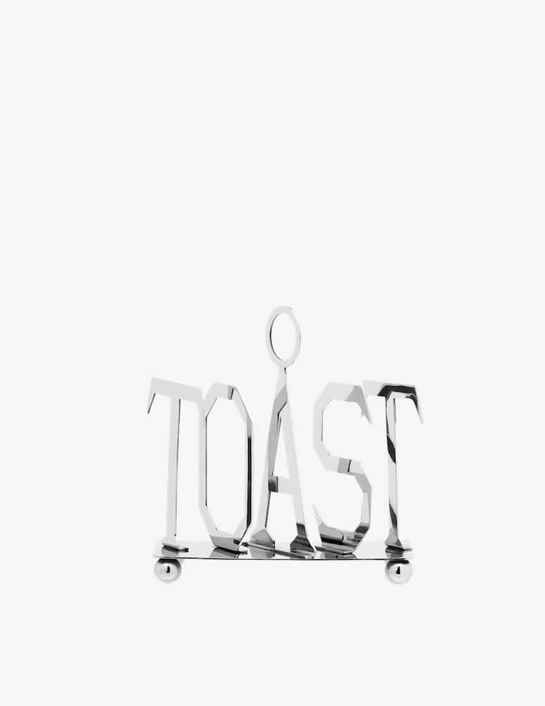 rinascente Anna+Nina Porta Toast con Scritta “TOAST”