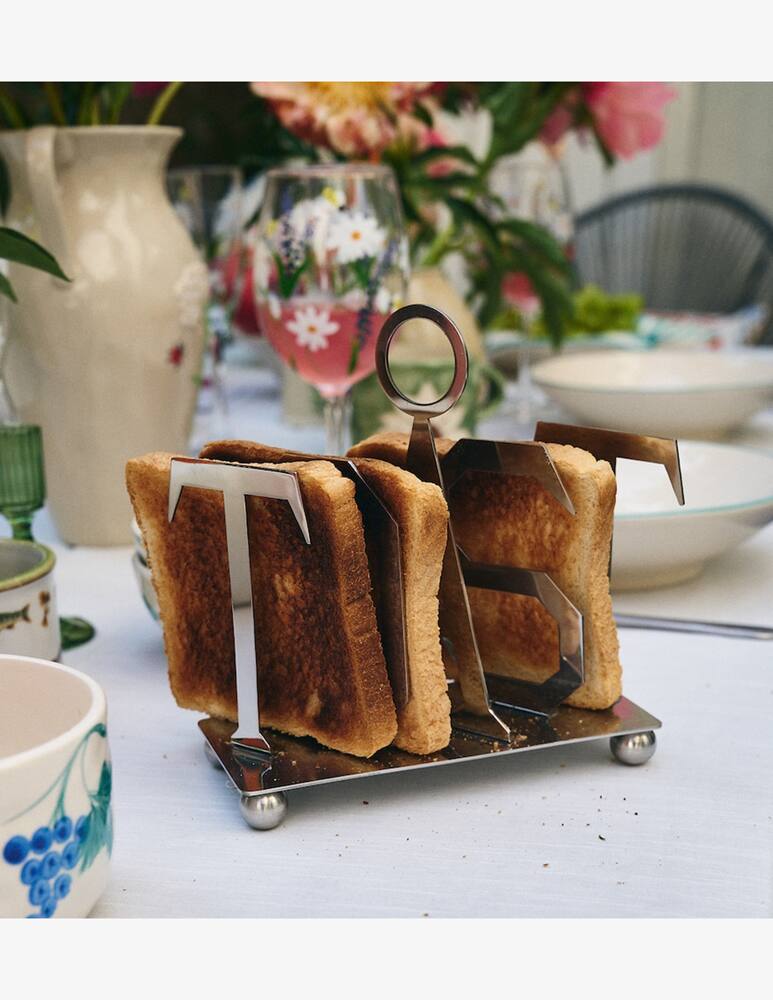 rinascente Anna+Nina Porta Toast con Scritta “TOAST”