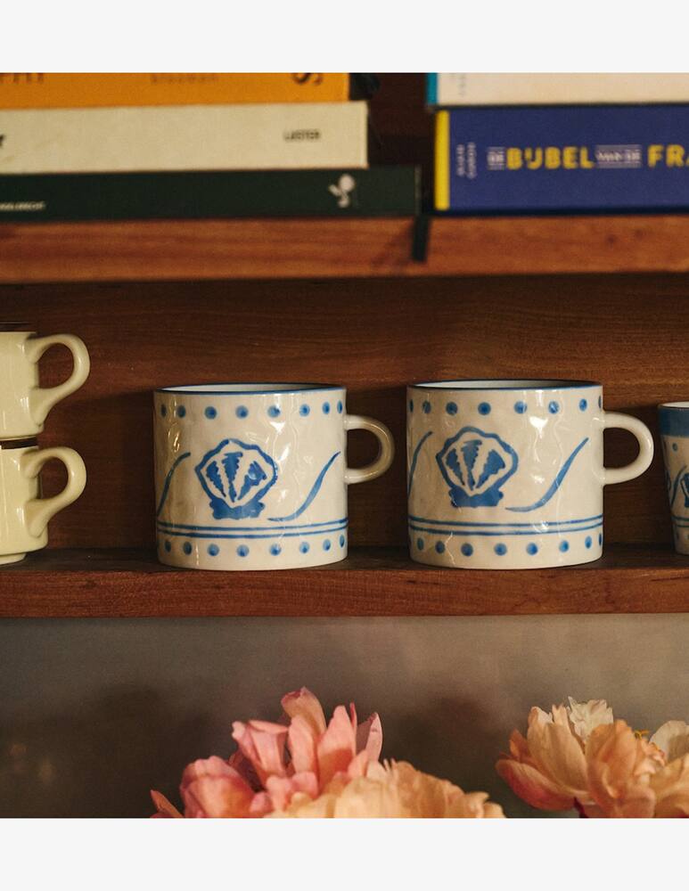 rinascente Anna+Nina Tazza Conchiglia Blu