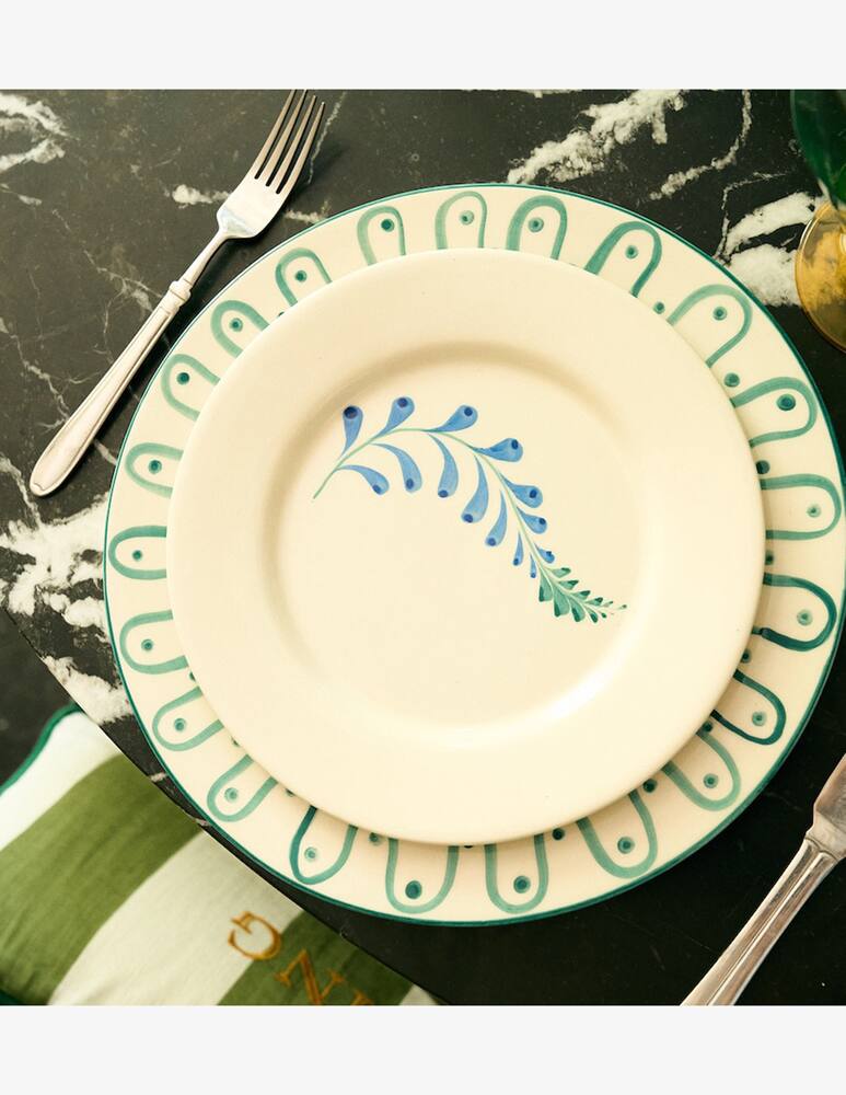 rinascente Anna+Nina Leaf Serving Plate