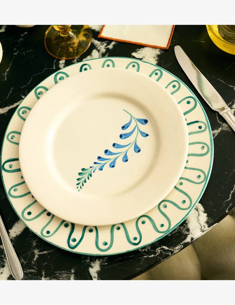 rinascente Anna+Nina Piatto Piano Indaco