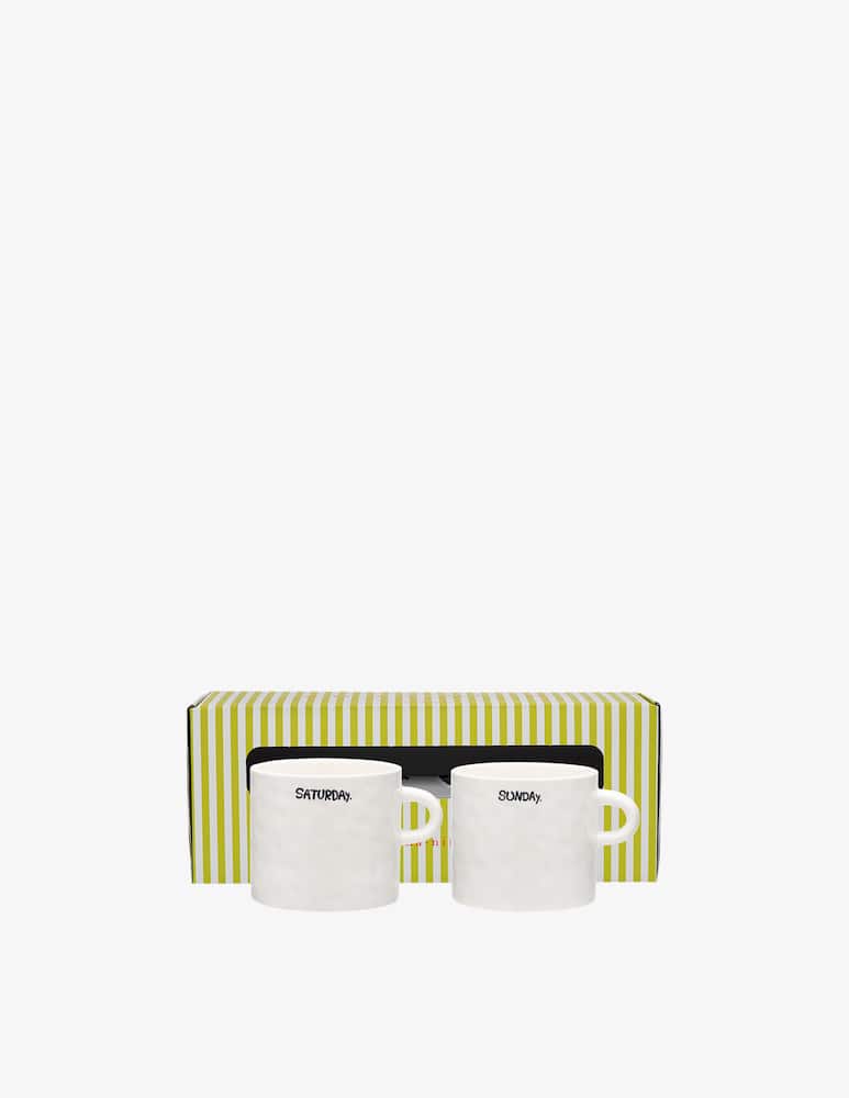 Anna+Nina Weekend Tea Mug Set 2pcs - picture 1 Anna+Nina Weekend Tea Mug Set 2pcs - picture 1