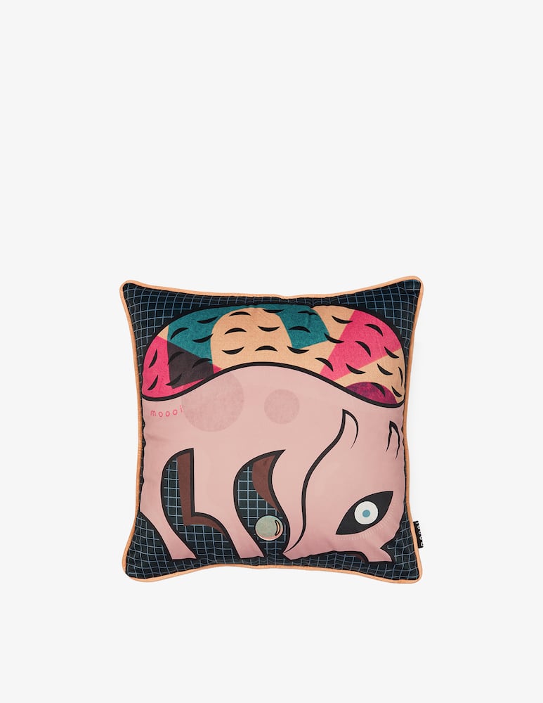 Moooi Armoured Boar Fodera per Cuscino - immagine 1 Moooi Armoured Boar Fodera per Cuscino - immagine 1