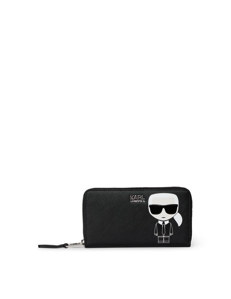 rinascente Karl Lagerfeld Ikonik Cont Zip Wallet