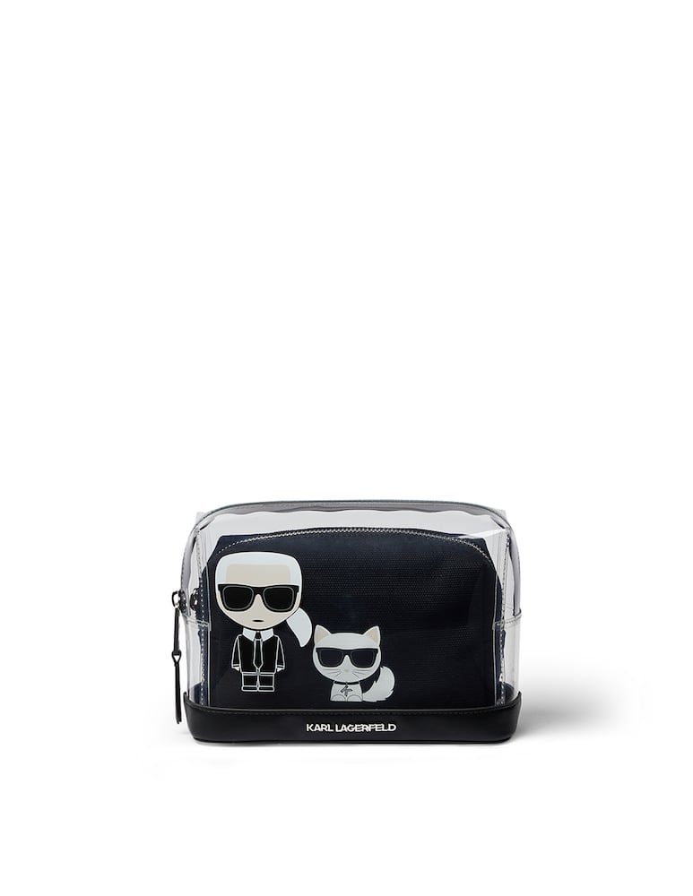 rinascente Karl Lagerfeld Ikonik Transparent Pouch