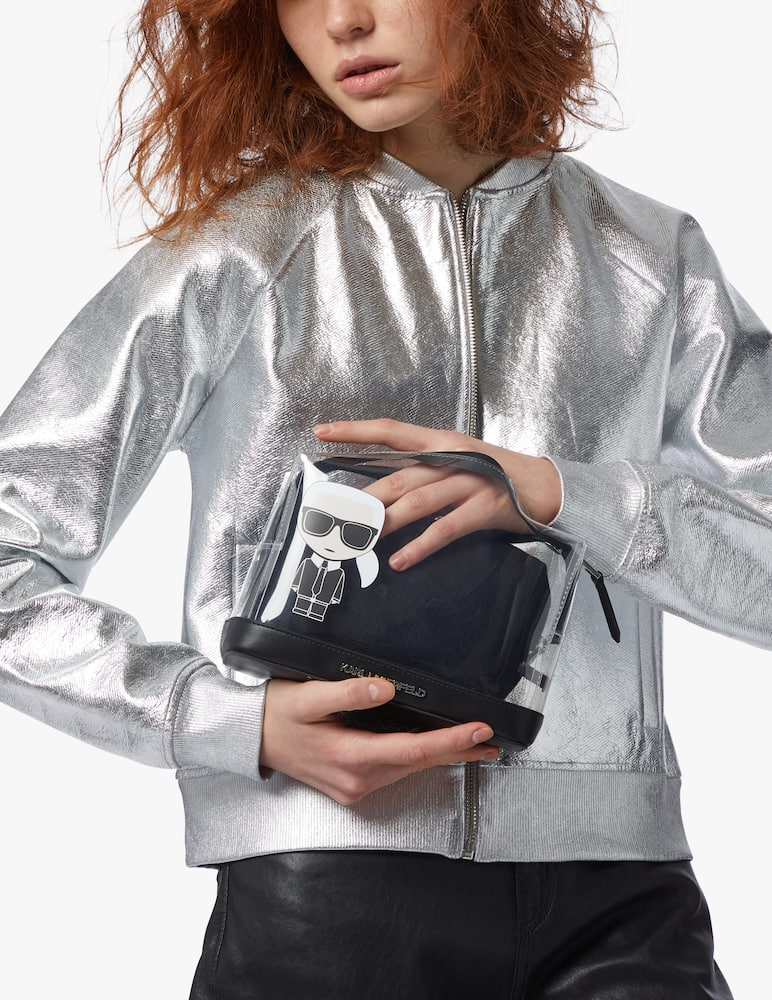 rinascente Karl Lagerfeld Ikonik Transparent Pouch