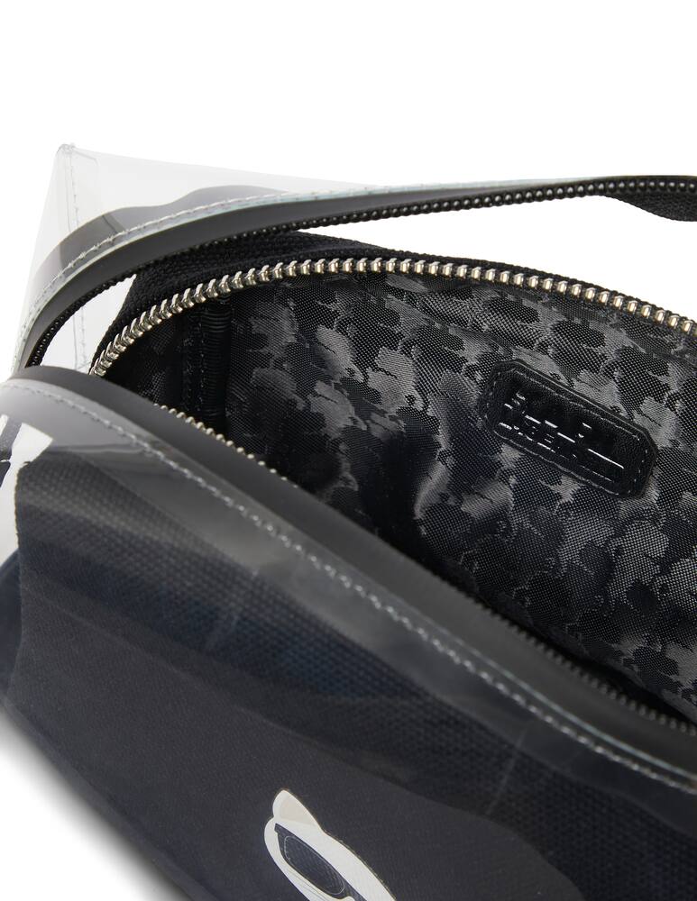rinascente Karl Lagerfeld Ikonik Transparent Pouch