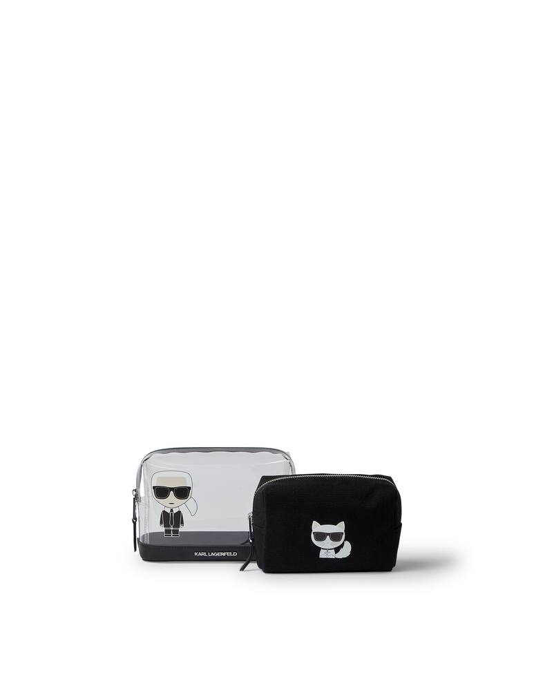 rinascente Karl Lagerfeld Ikonik Transparent Pouch