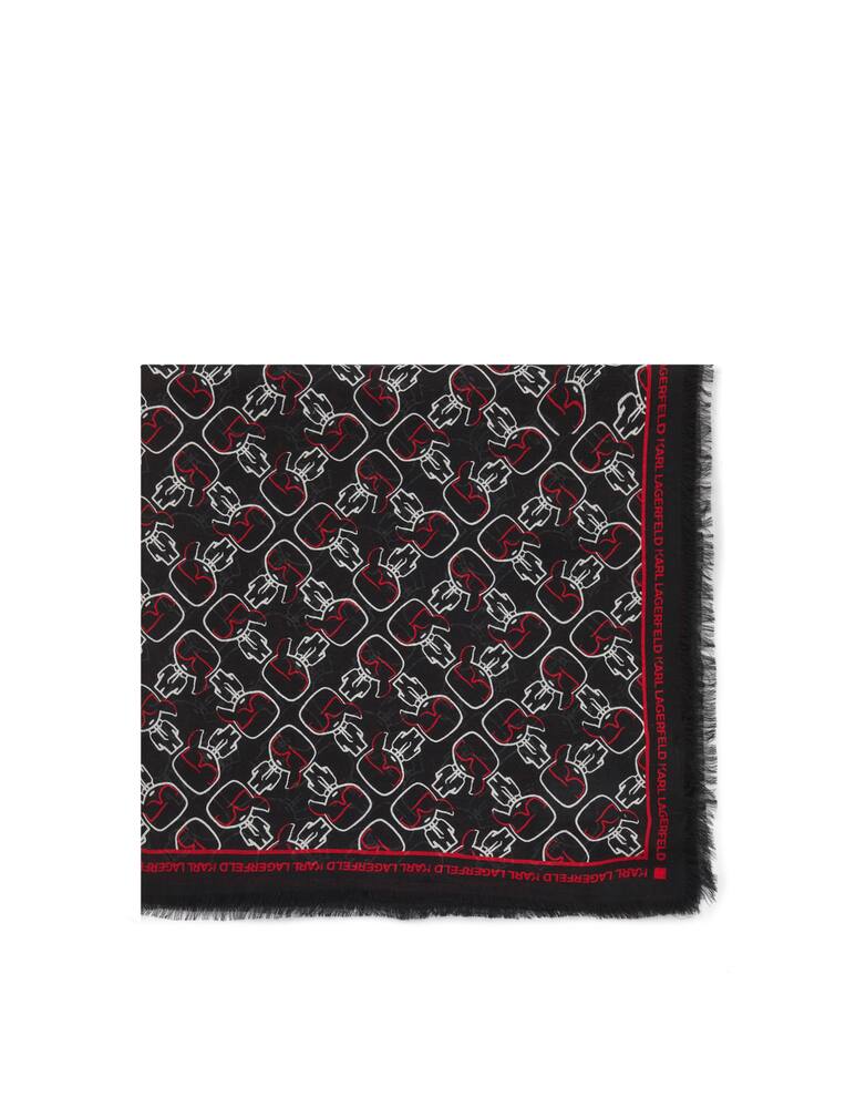 rinascente Karl Lagerfeld Ikonik Outline Sciarpa