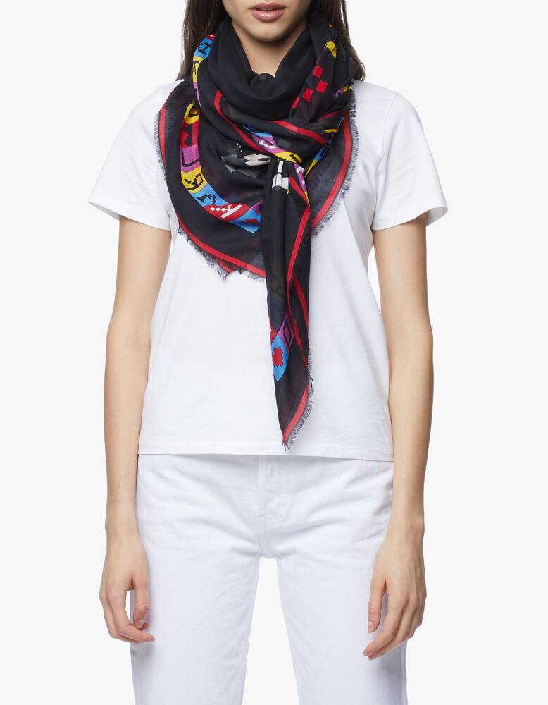 rinascente Karl Lagerfeld Ikonik Pixel Scarf