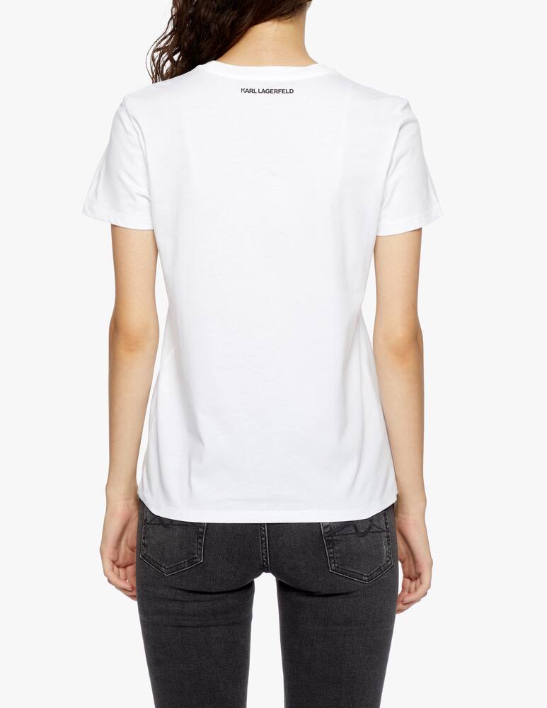 rinascente Karl Lagerfeld Ikonik Karl Outline t-shirt