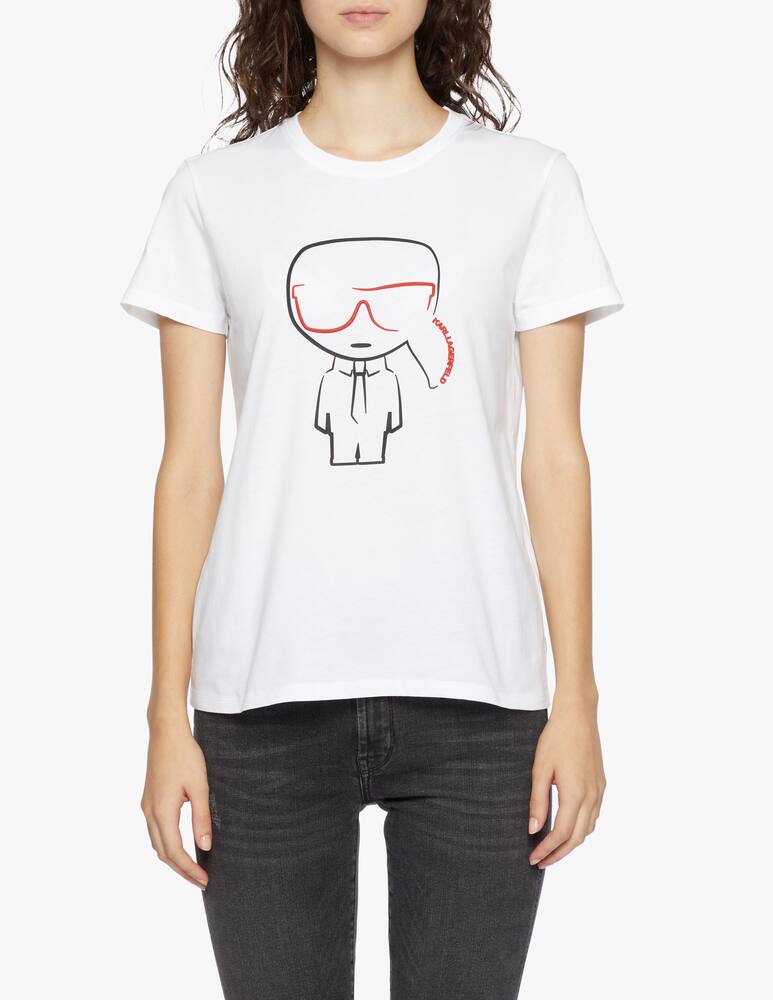 rinascente Karl Lagerfeld Ikonik Karl Outline t-shirt