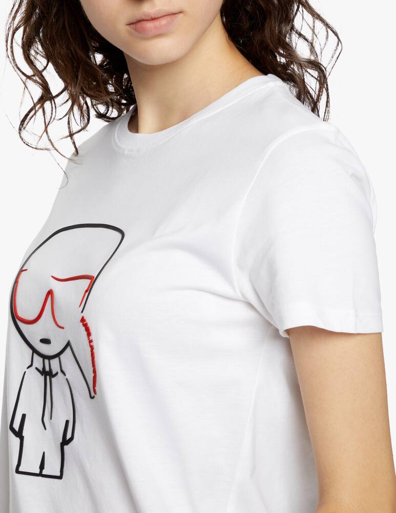 rinascente Karl Lagerfeld Ikonik Karl Outline t-shirt