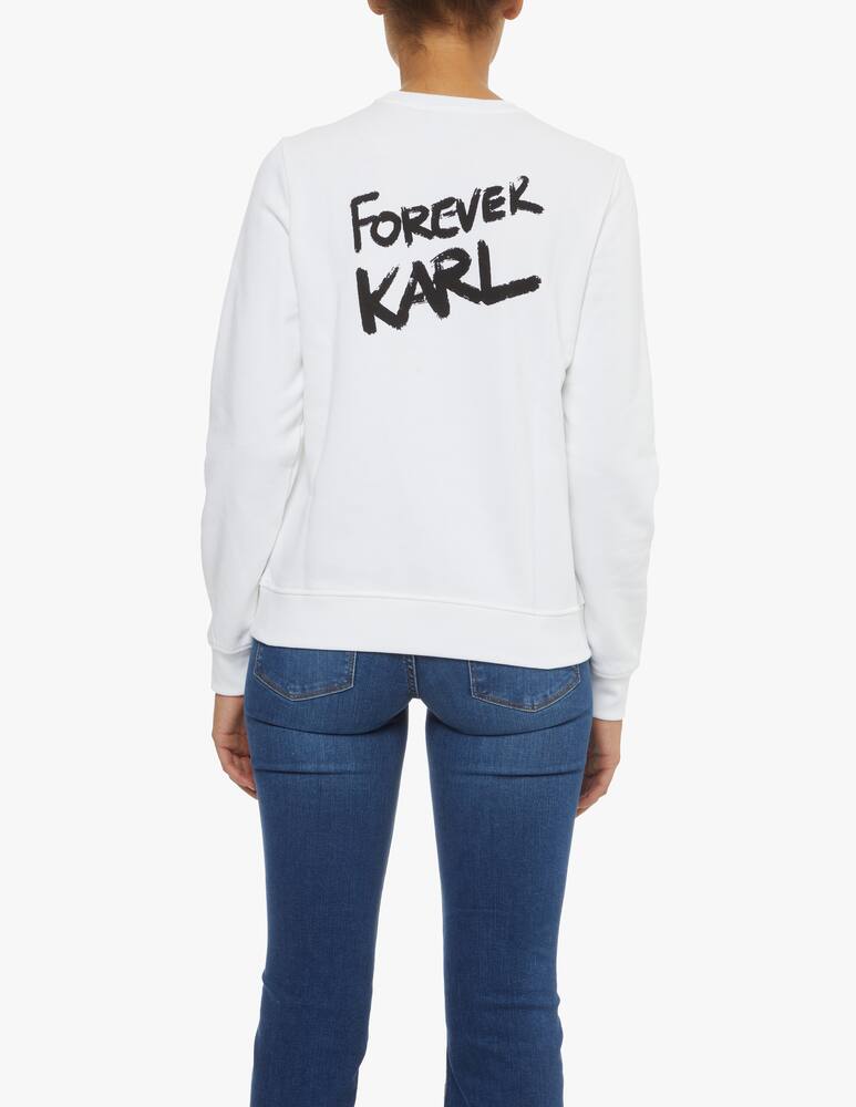 rinascente Karl Lagerfeld Forever Karl sweatshirt