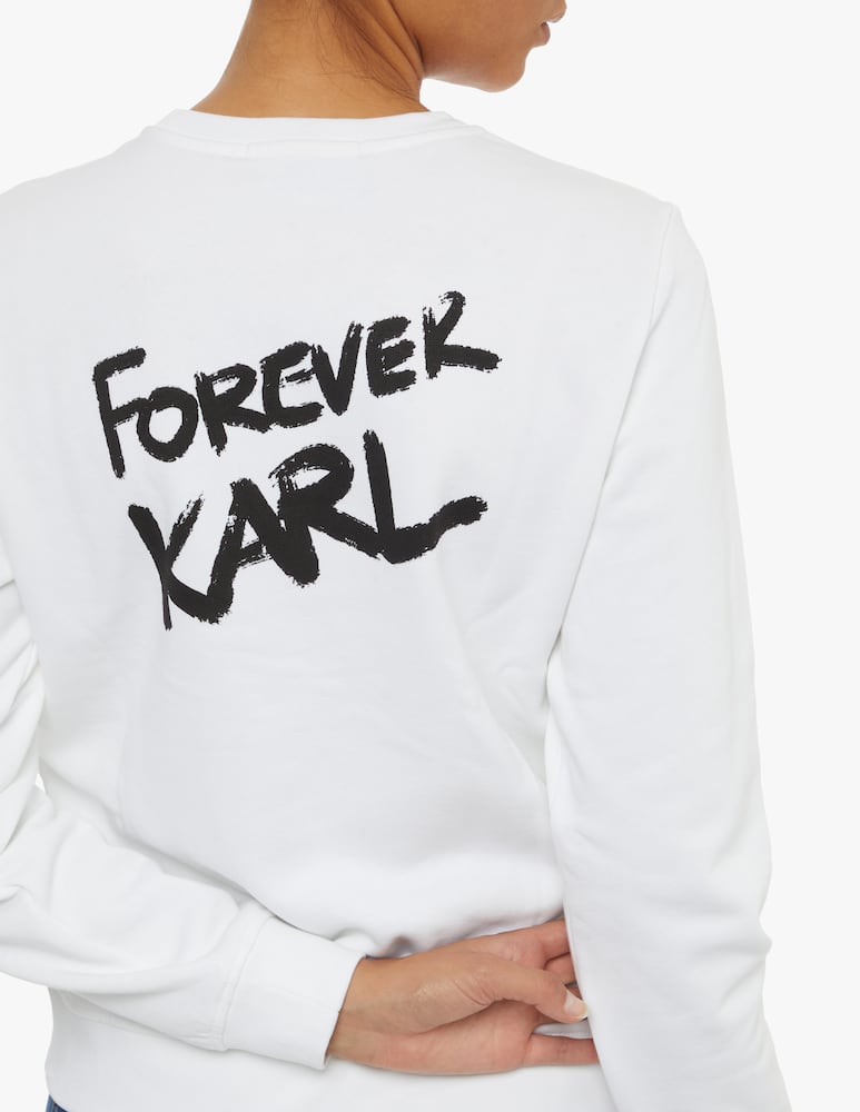 rinascente Karl Lagerfeld Forever Karl sweatshirt