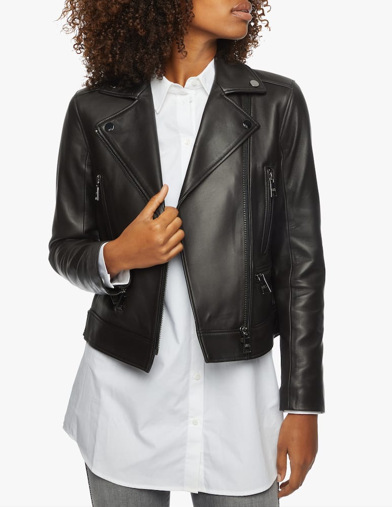 rinascente Karl Lagerfeld Giacca biker in pelle Ikonik