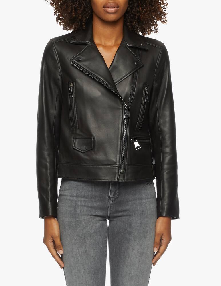 rinascente Karl Lagerfeld Giacca biker in pelle Ikonik