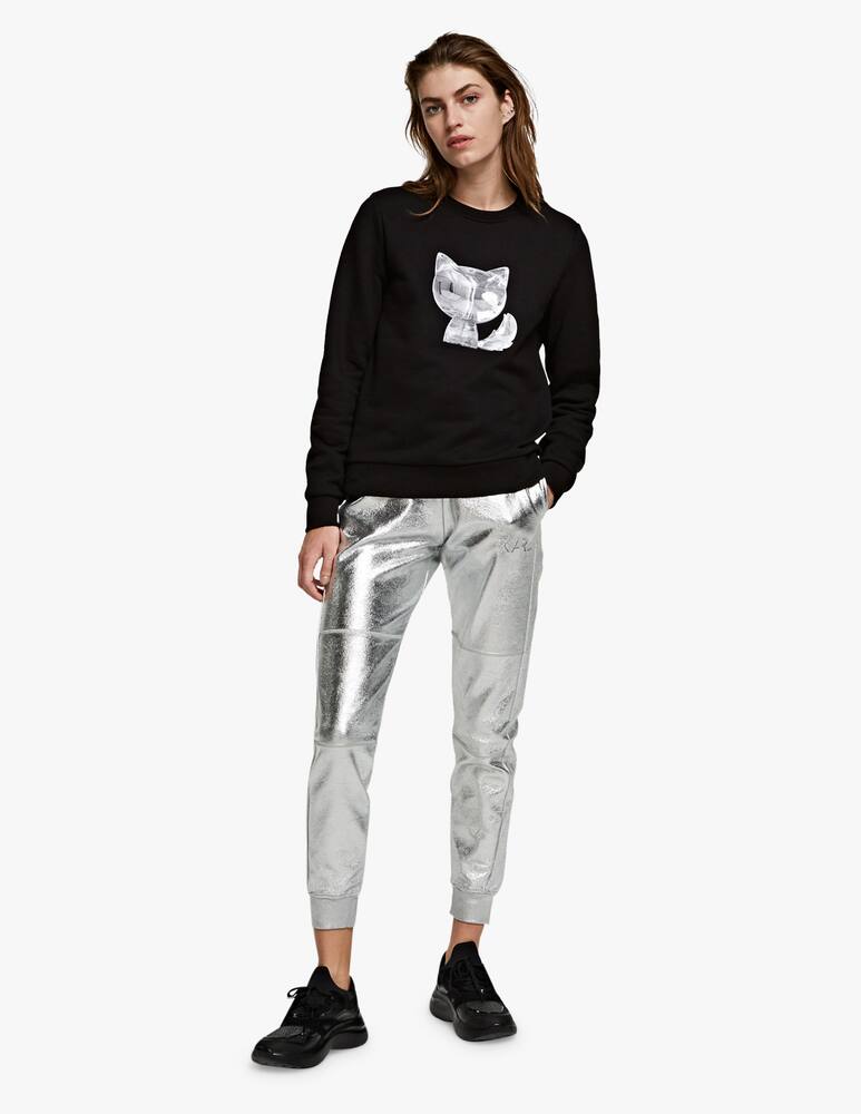 rinascente Karl Lagerfeld Pantaloni metallizzati