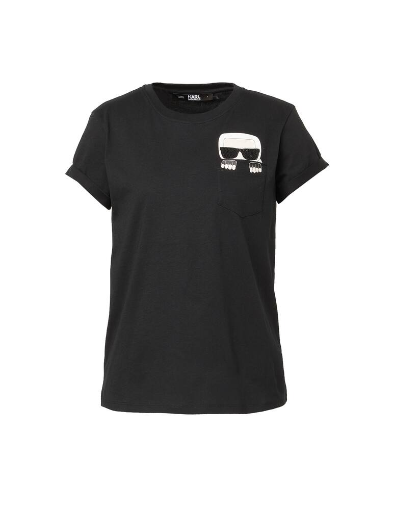 rinascente Karl Lagerfeld Karl cotton t-shirt - black