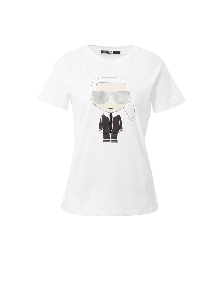 rinascente Karl Lagerfeld T-shirt in cotone Ikonik Karl