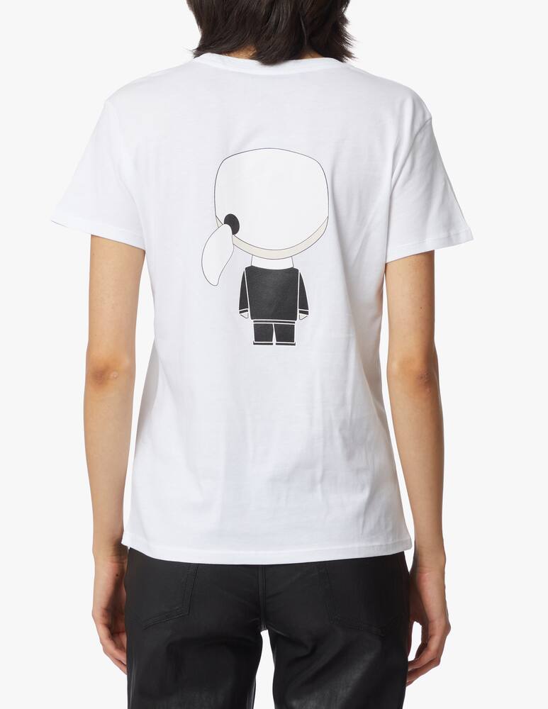 rinascente Karl Lagerfeld T-shirt in cotone Ikonik Karl