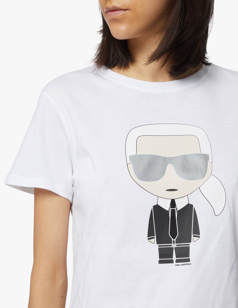 rinascente Karl Lagerfeld T-shirt in cotone Ikonik Karl