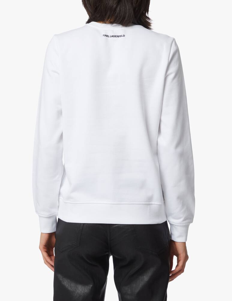 rinascente Karl Lagerfeld Felpa girocollo Ikonik Karl