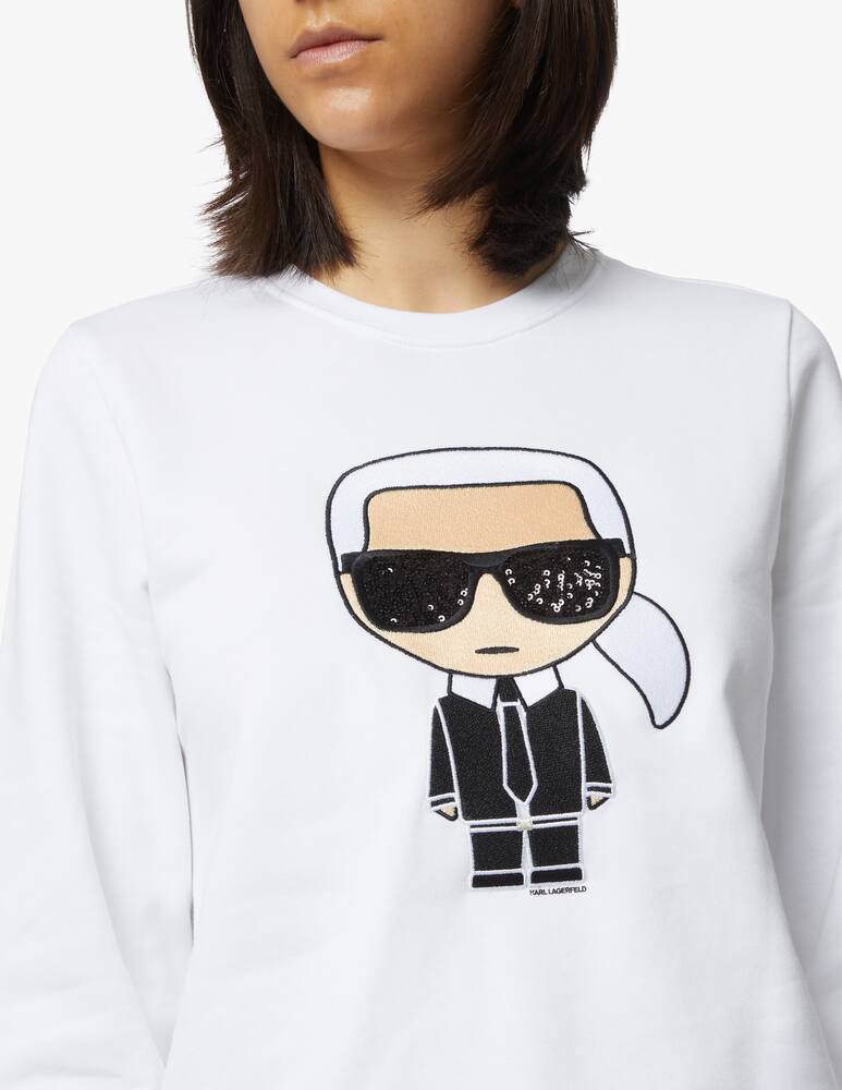 rinascente Karl Lagerfeld Felpa girocollo Ikonik Karl