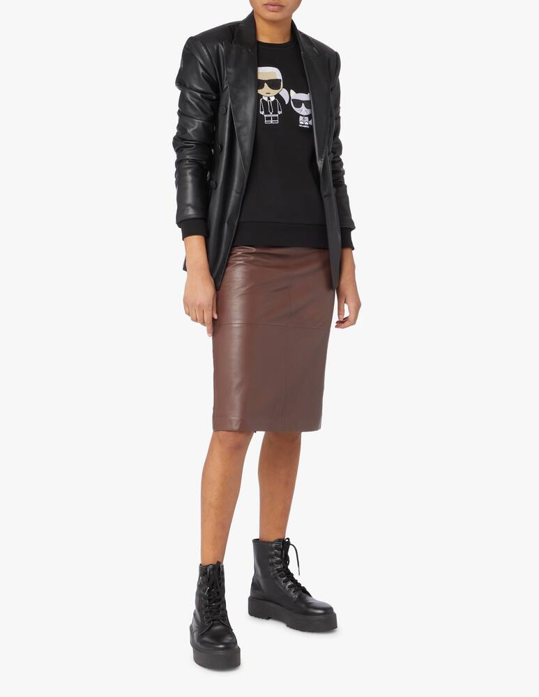 rinascente Karl Lagerfeld Cotton sweatshirt - black