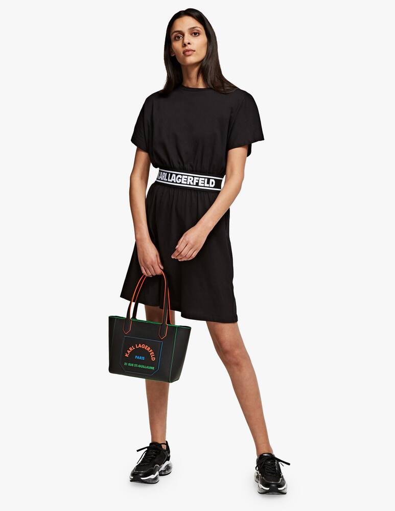 rinascente Karl Lagerfeld Vestito corto con elastico logato