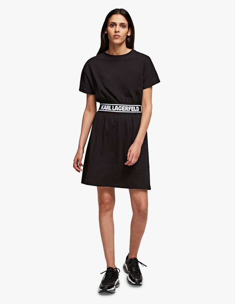 rinascente Karl Lagerfeld Vestito corto con elastico logato