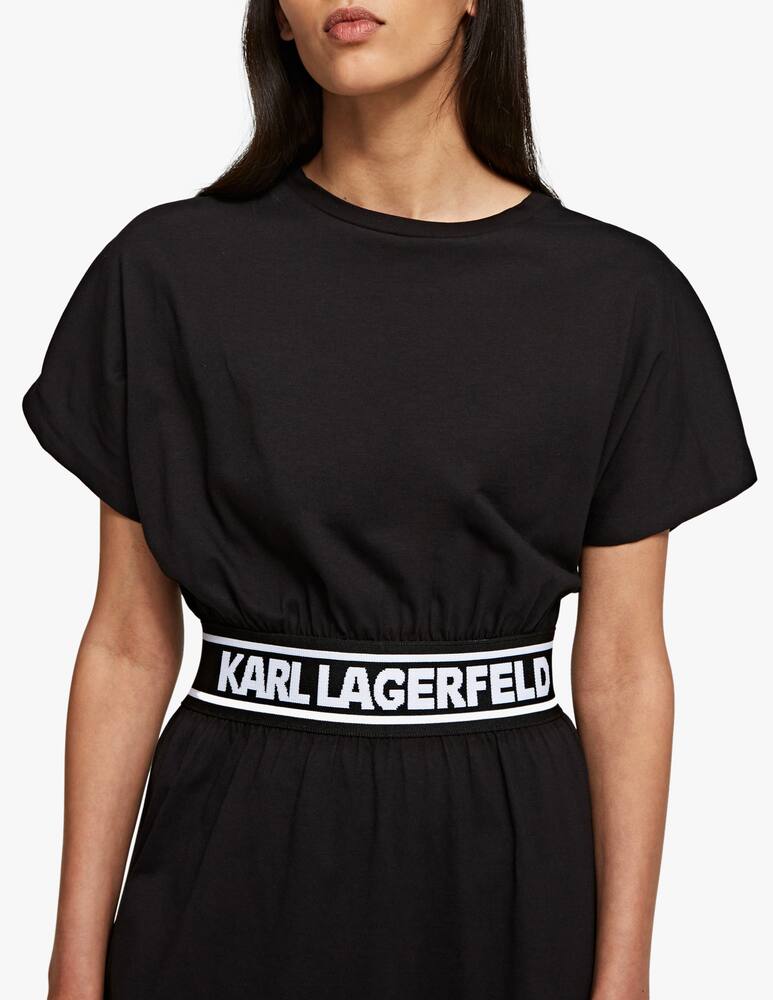 rinascente Karl Lagerfeld Vestito corto con elastico logato