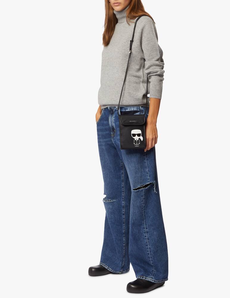 rinascente Karl Lagerfeld Borsa mini in nylon Ikonik