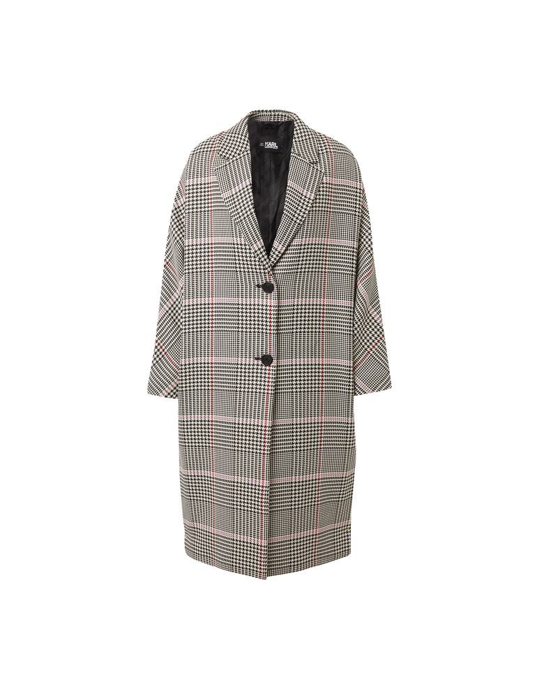 rinascente Karl Lagerfeld Checked tailored coat