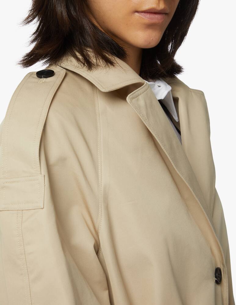 rinascente Karl Lagerfeld Trench in misto cotone con nastro