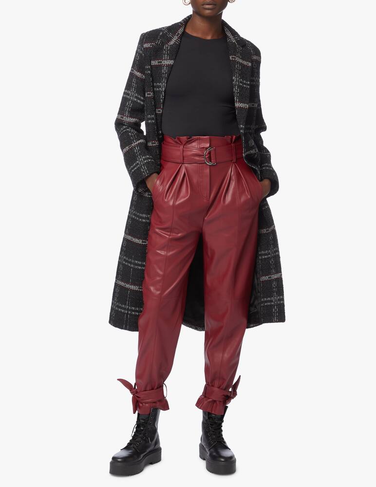 Karl Lagerfeld Pantaloni carota fit di pelle sintetica - immagine 1 Karl Lagerfeld Pantaloni carota fit di pelle sintetica - immagine 1