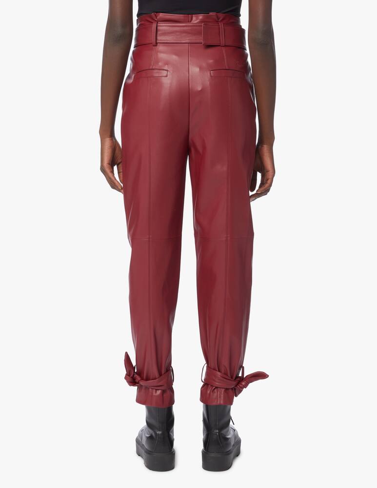 Karl Lagerfeld Pantaloni carota fit di pelle sintetica - immagine 3 Karl Lagerfeld Pantaloni carota fit di pelle sintetica - immagine 3