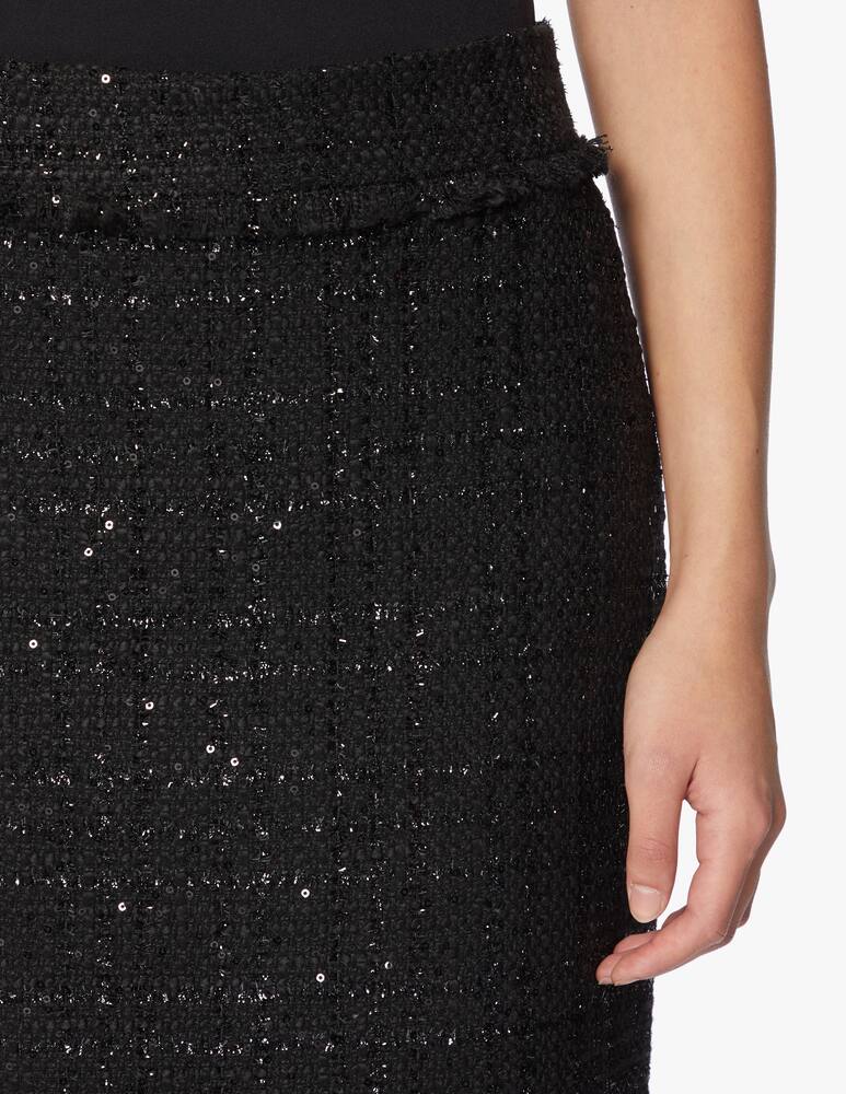 rinascente Karl Lagerfeld Mini skirt Sparkle Boucle