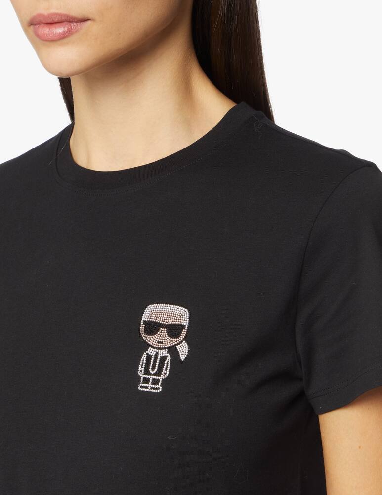 rinascente Karl Lagerfeld Cotton t-shirt Ikonik Mini Karl