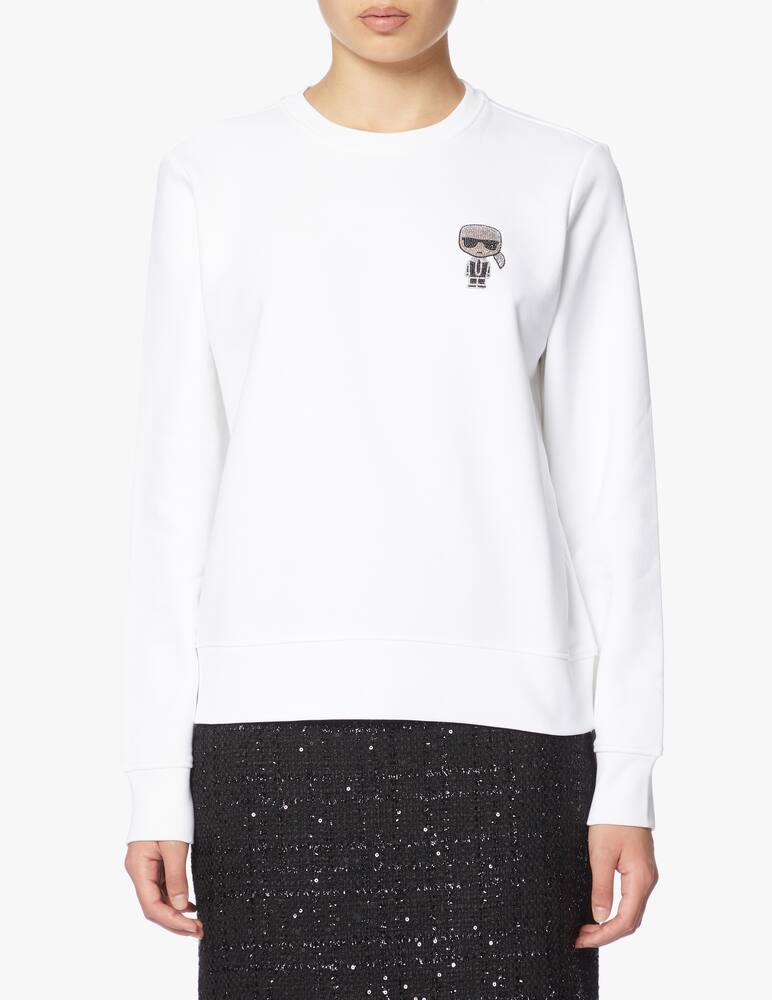 rinascente Karl Lagerfeld Cotton blend sweatshirt Ikonik Mini Karl