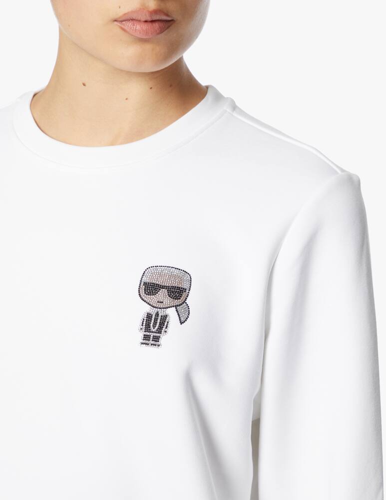 rinascente Karl Lagerfeld Cotton blend sweatshirt Ikonik Mini Karl