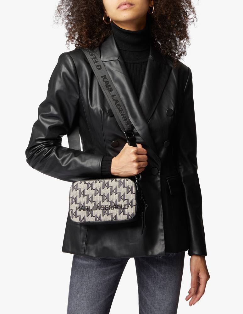 rinascente Karl Lagerfeld Monogram camera bag