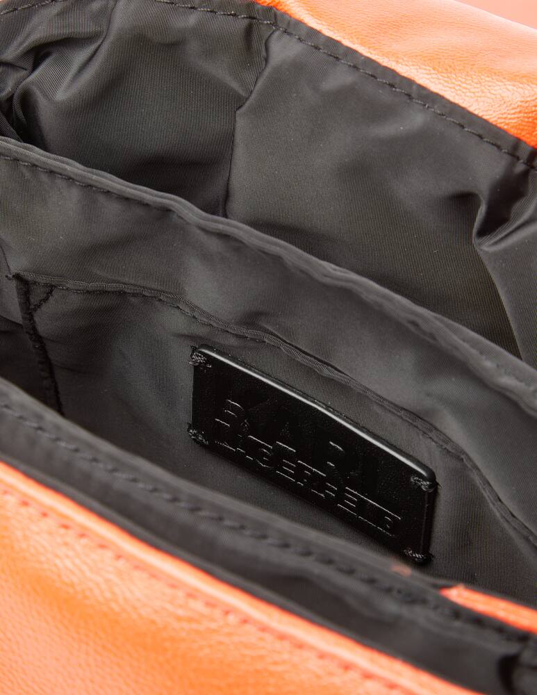 rinascente Karl Lagerfeld Borsa a spalla piccola morbida K/Signature - arancione