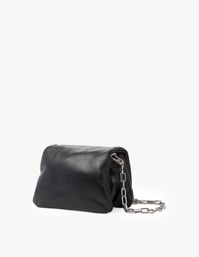 rinascente Karl Lagerfeld K/Signature small soft shoulder bag - black