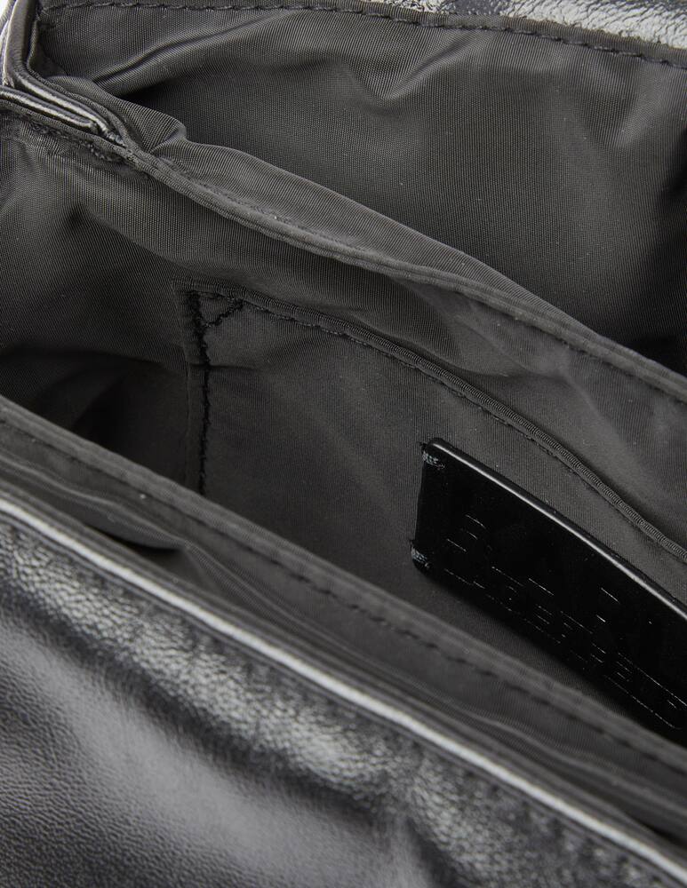 rinascente Karl Lagerfeld K/Signature small soft shoulder bag - black