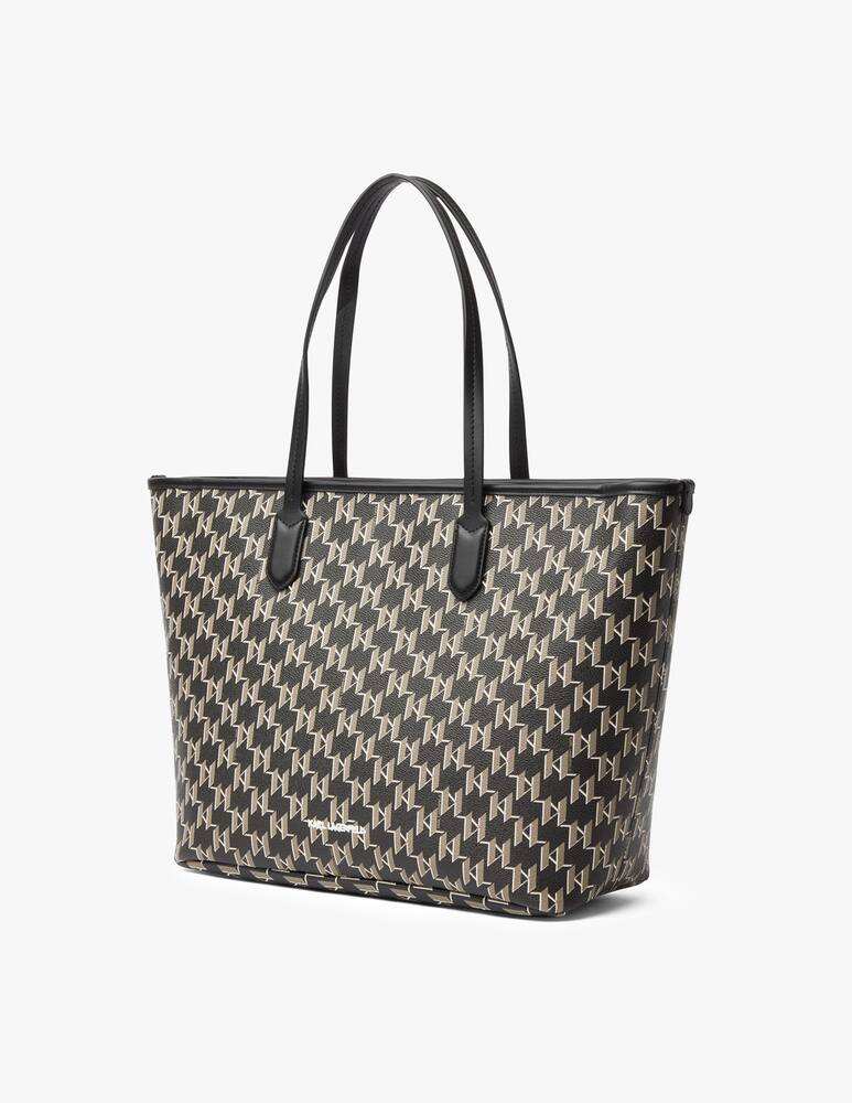 rinascente Karl Lagerfeld Borsa shopper con charm karlimal K/Ikonik - nero